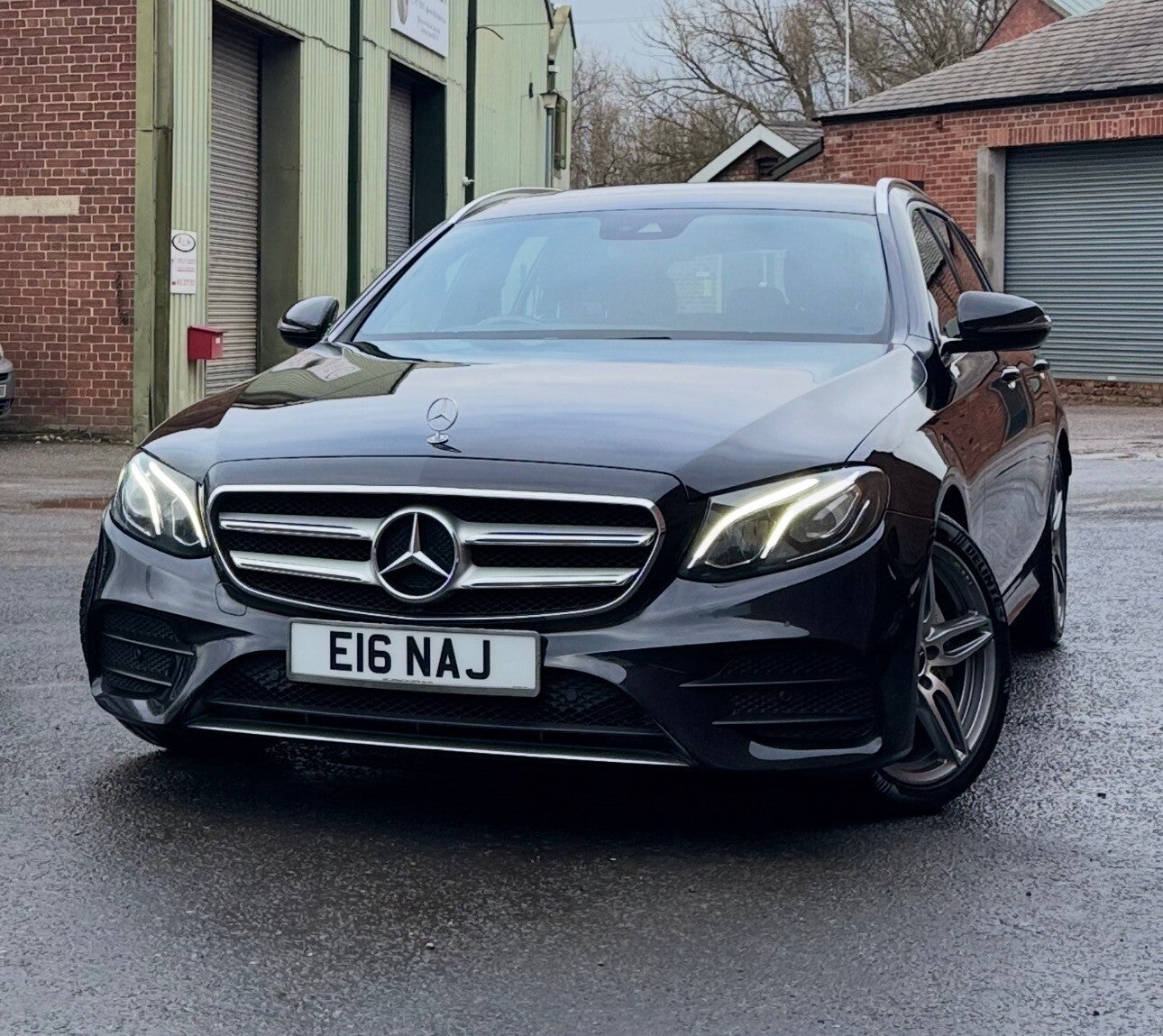 Mercedes E Class executive chauffeur vehicle available for airport transfers, corporate travel and private journeys in Manchester and Tameside
