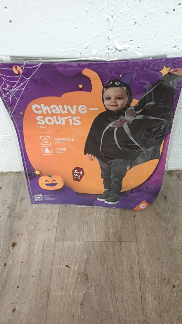 Deguisement chauve souris