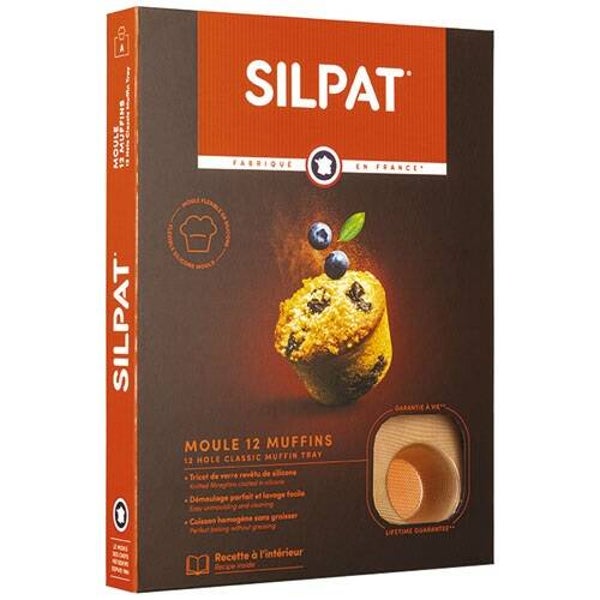 SILPAT Moule 12 muffins 40 x 30 cm - Origine