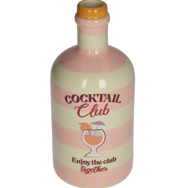 Vase bouteille cocktail