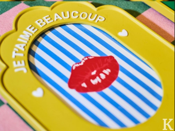 Cadre photo "je t'aime beaucoup"
