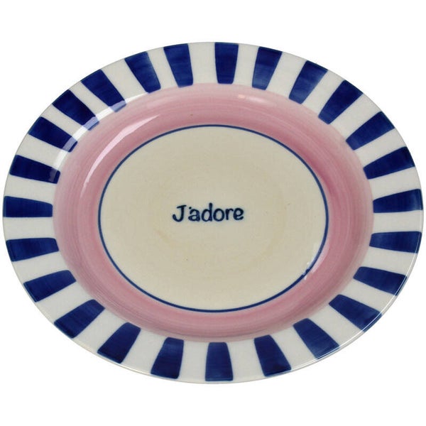 Assiette " j'adore "