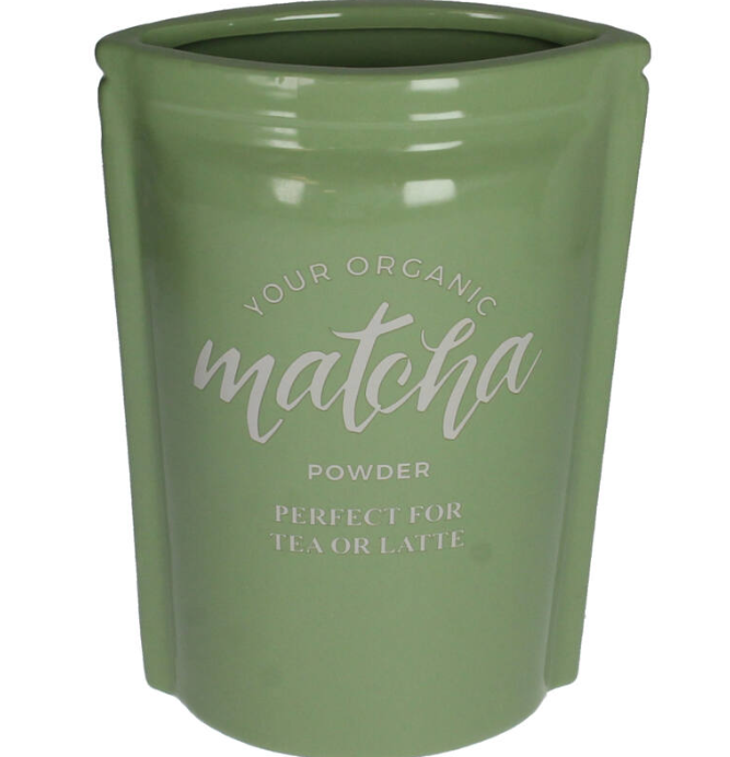 Vase matcha girl