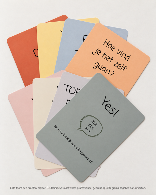 HUMOR | Set van 8 wenskaarten