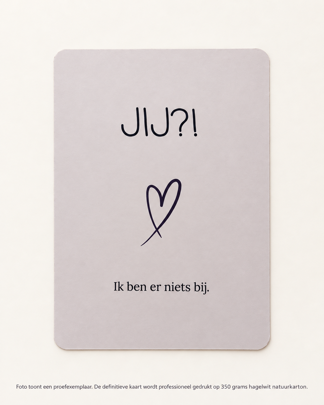 JIJ?! | Wenskaart | JIJ