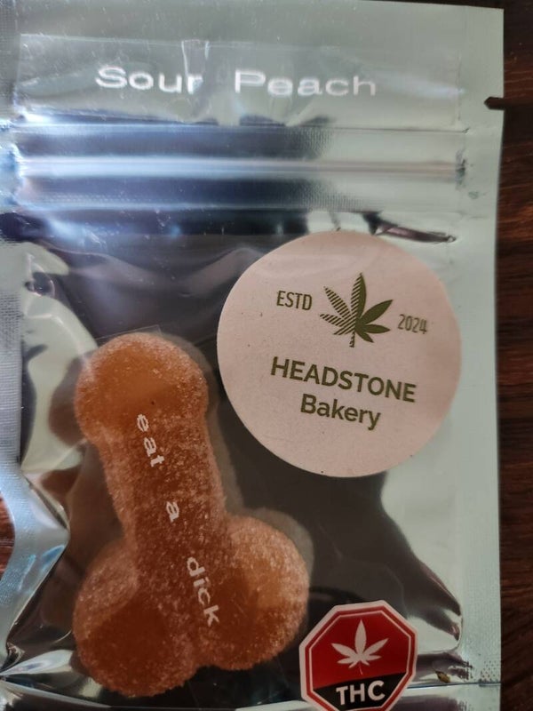 Sour peach penis./100mg