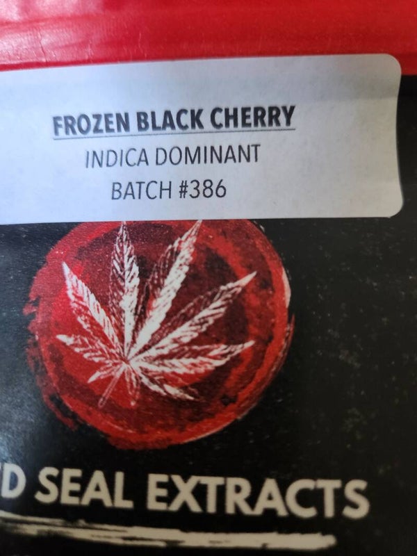 Frozen black berry