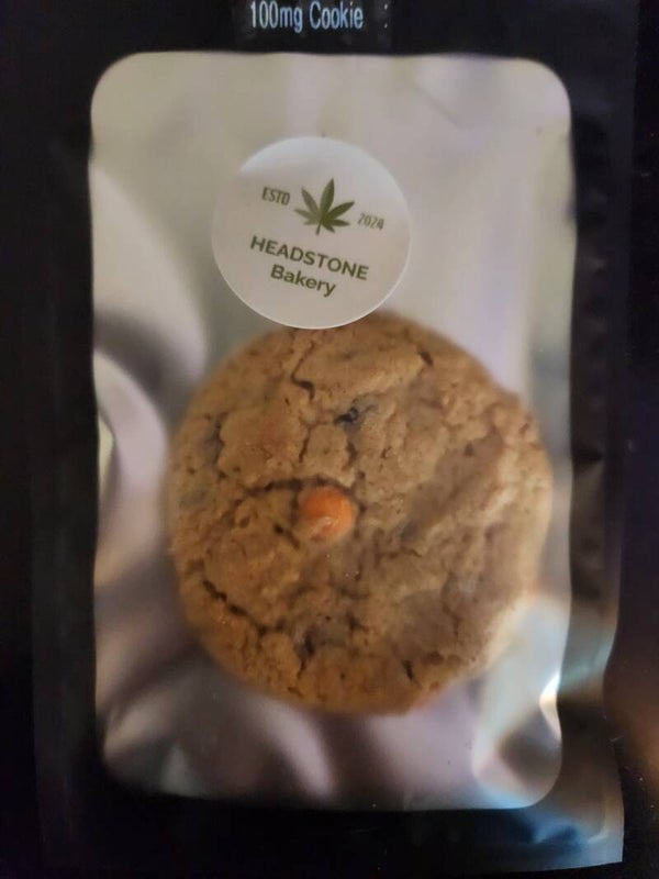 Headstone bakery 100mg fullsectrum resses cookie