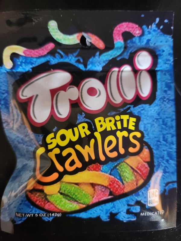 Trolli sour crawlers