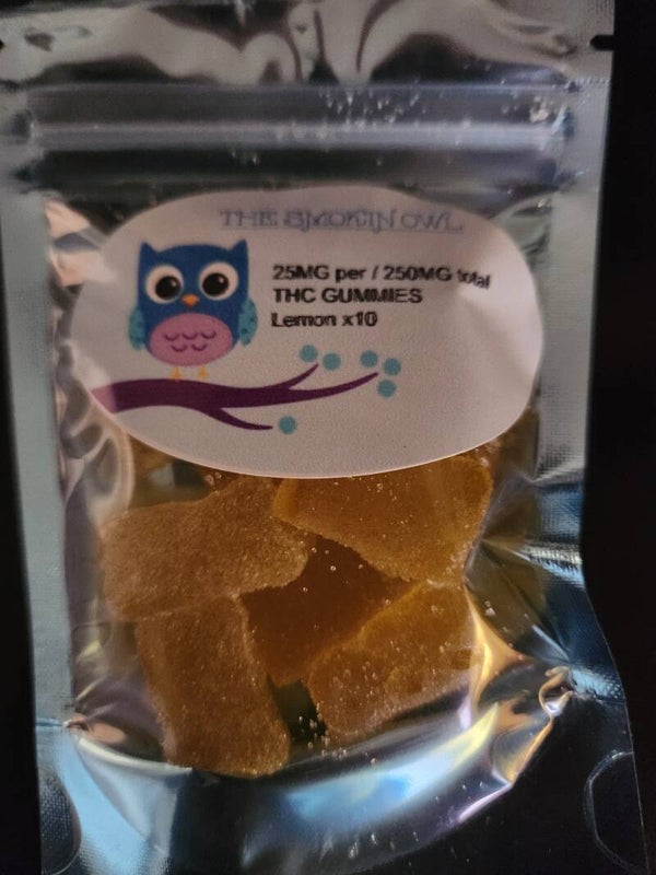Lemon 🍋 gummies, 250mg