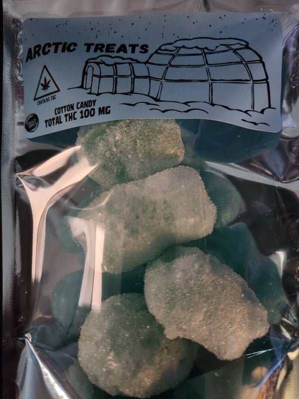 Cotton candy 100 mg.
