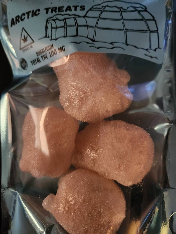 Bubblegum, 100 mg.