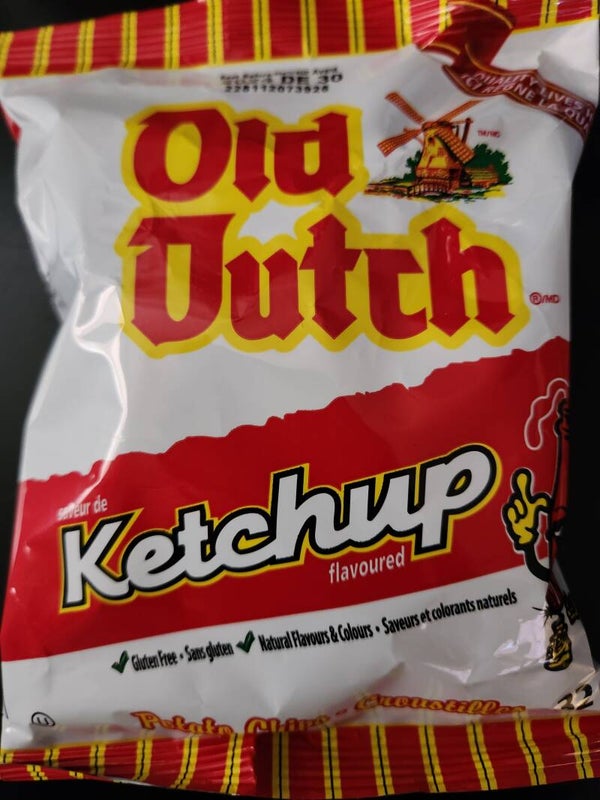 Old dutch potato chips Ketchup