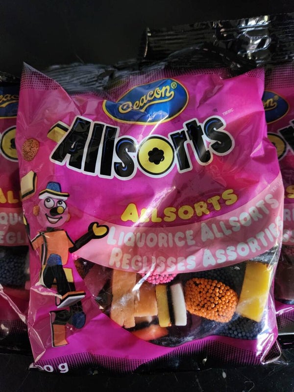 Allsorts. Liquorice