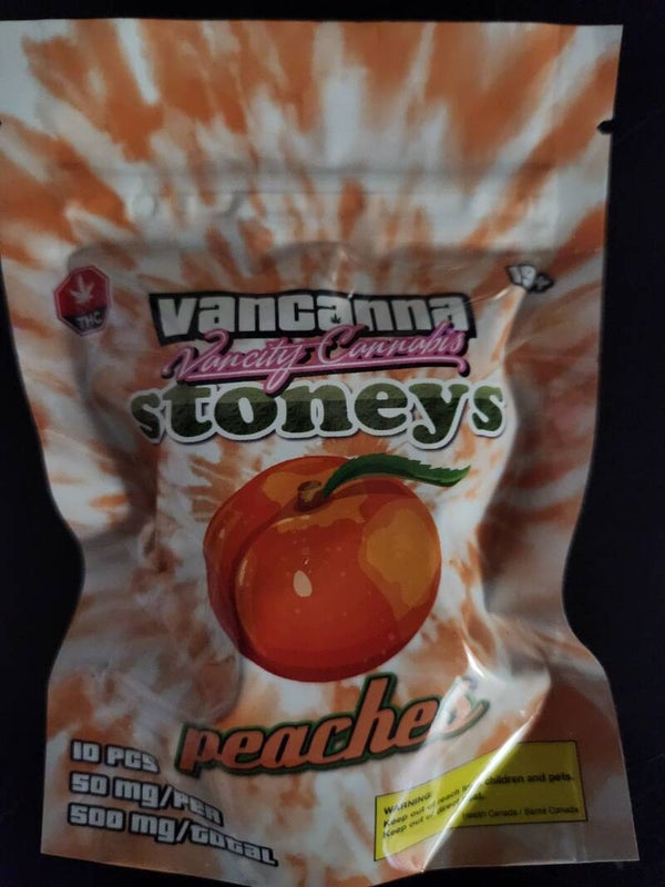 Peach, 500 mg.