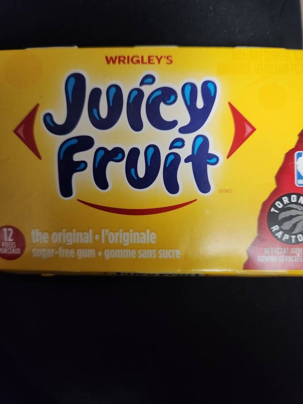 Juicy fruit gum.