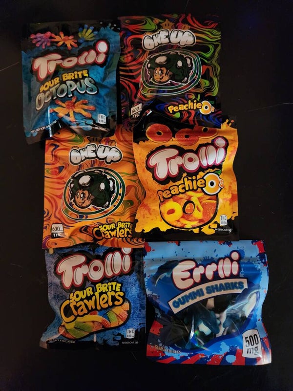 Assorted Trolli 600 mg