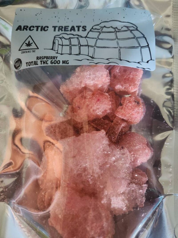 Raspberry 600 mg freeze dry.