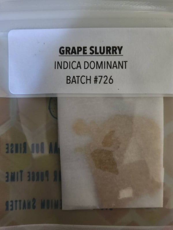 Grape slrurry