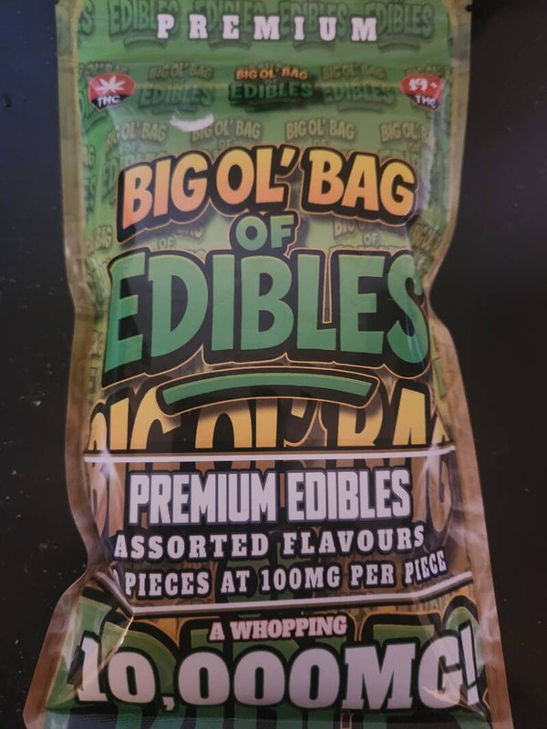 Bigol' Bag of edibles/10.000mg