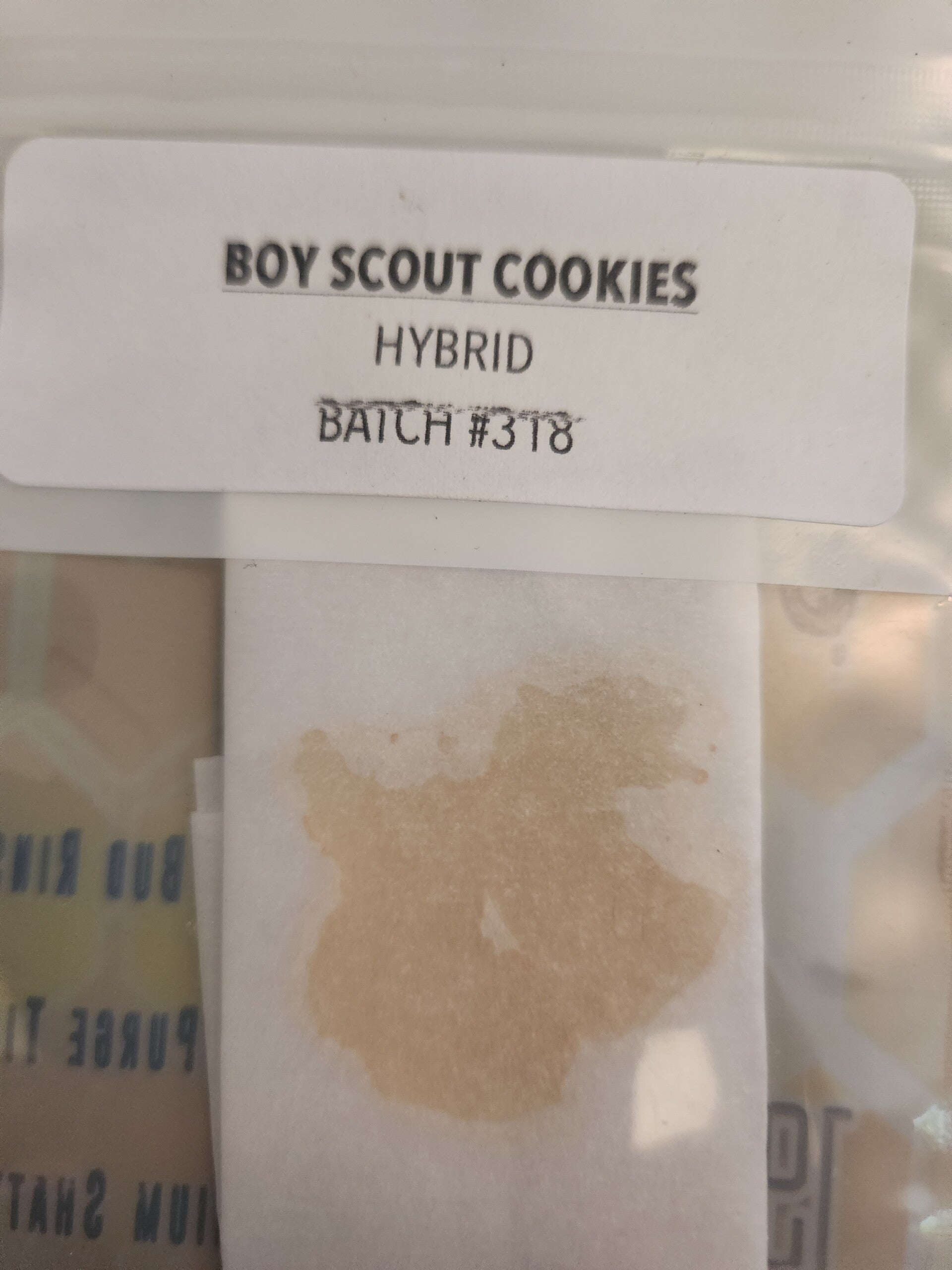 Boy scout cookies