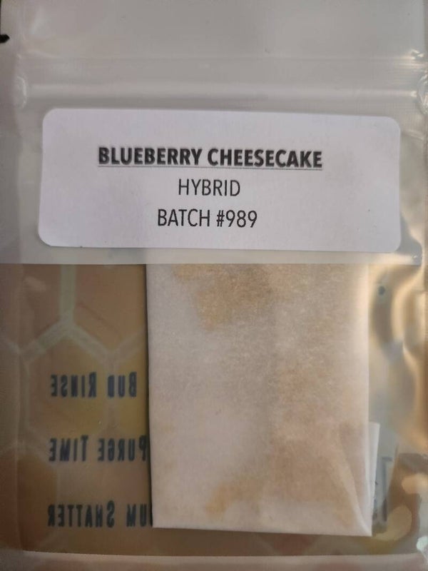 Blueberry cheesecake