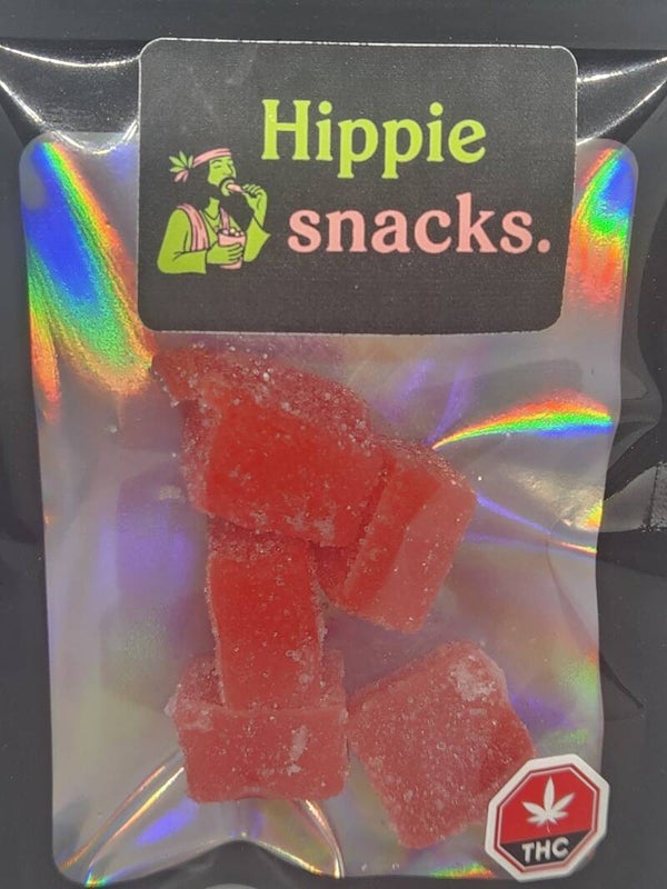 Hippie Snacks / strawberry 🍓 500mg
