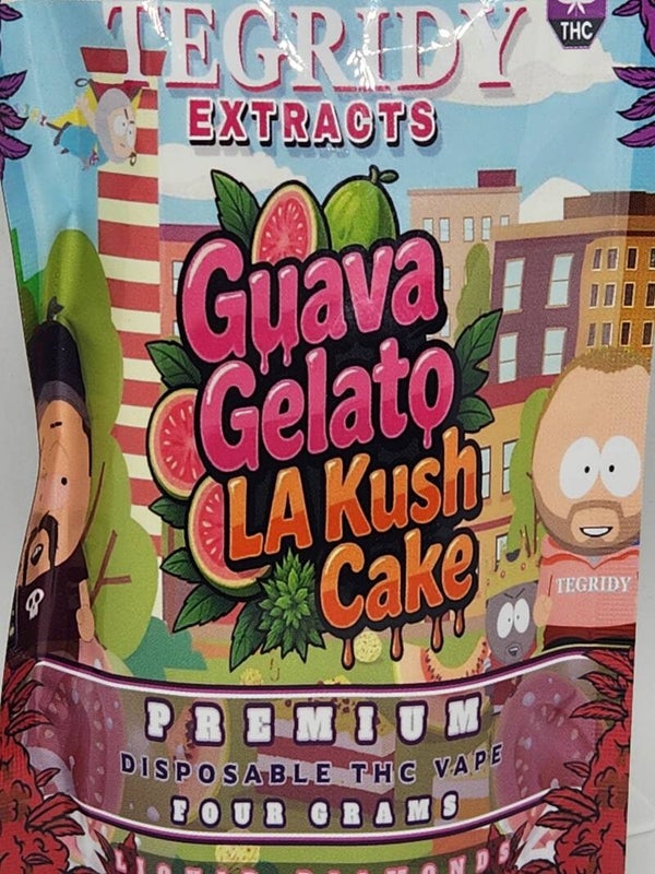 4in1 Guava gelato LA Kush Cake