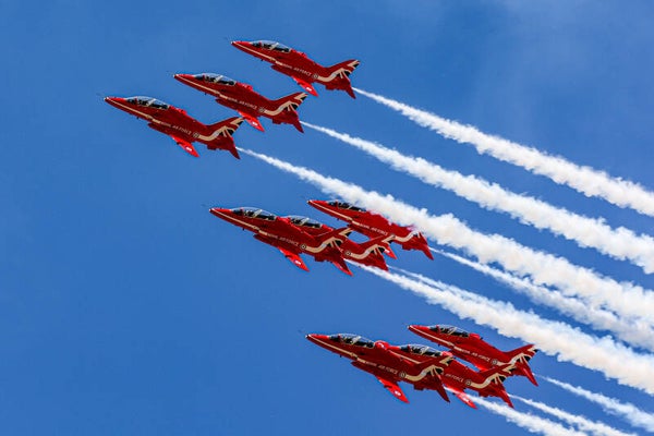 Red arrows