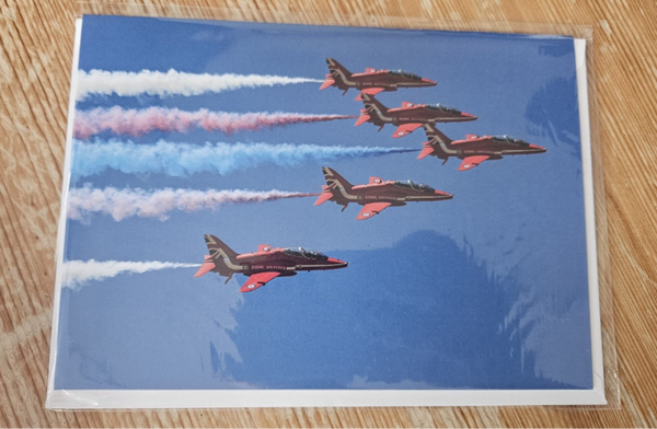 Red Arrows Card