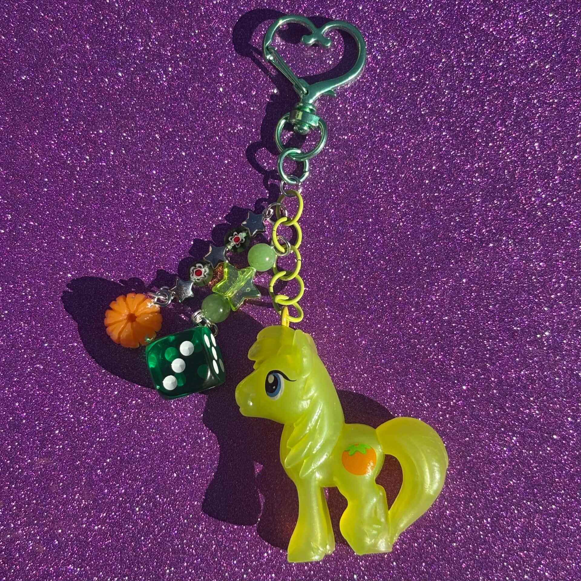 My little pony mini figure keychain