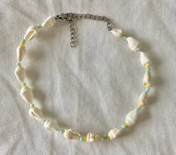 Shell beads anklet