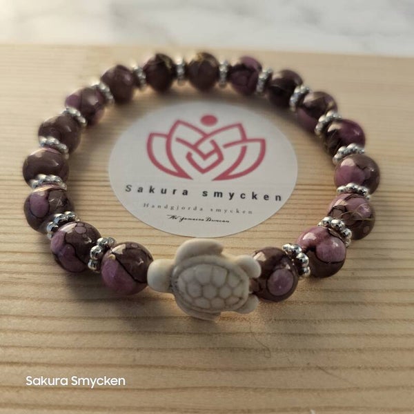 Armband med sköldpadda