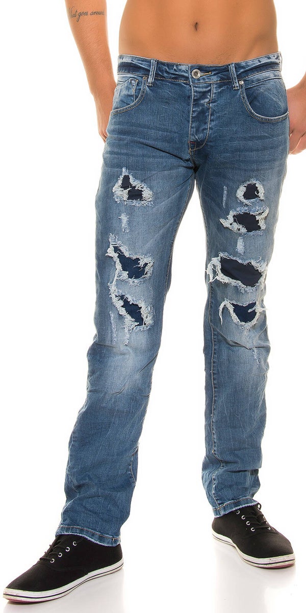 trendige Herren Jeans Urban Rags Fashion