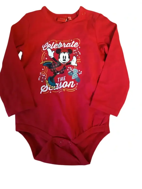 Langarm Body Disney Minnie Mouse
