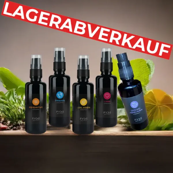 5er Mischpaket Auraspray mit ätherischen Ölen