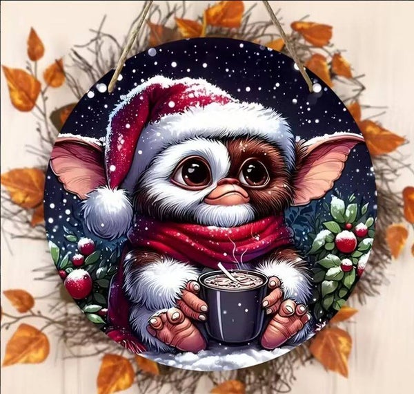 Schild Weihnachts Gizmo