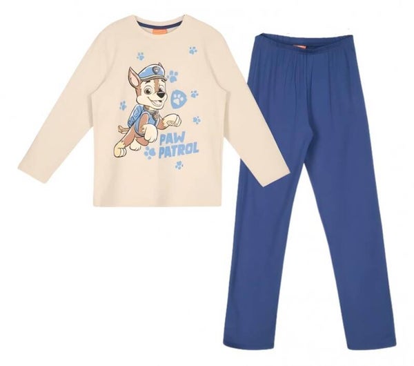 Paw Patrol Pyjama beige/dunkelblau
