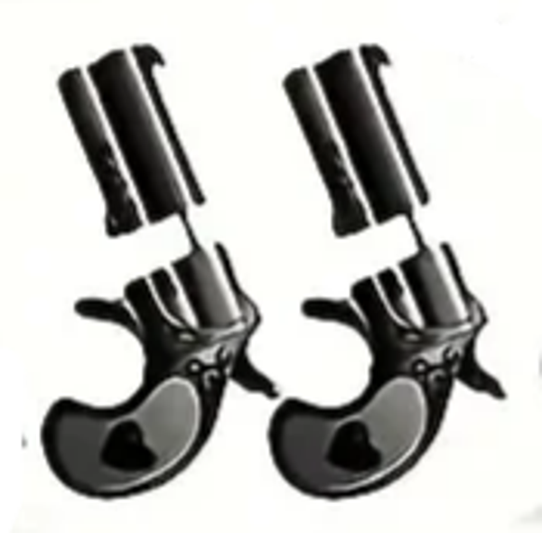 Ohrstecker Revolver