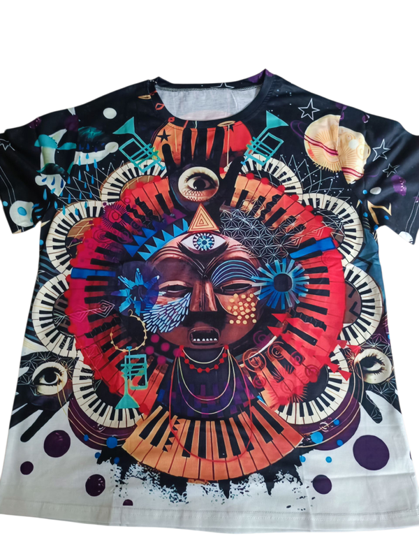 Herren T-Shirt Ethno