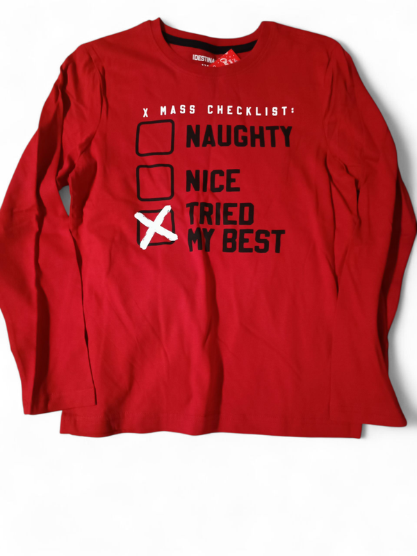 Sweatshirt X Mas Checklist