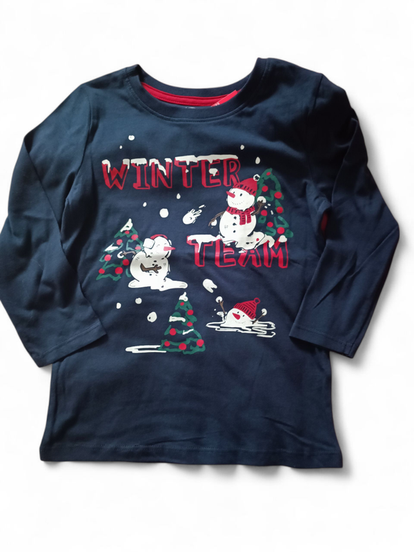 Sweatshirt Winter Team