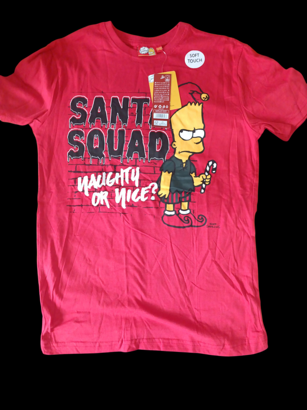 Simpson T-Shirt Santa Squad