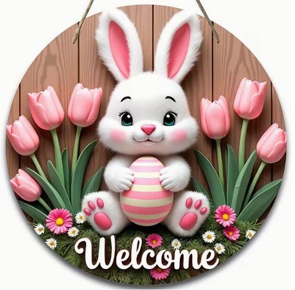 Oster Schild Welcome