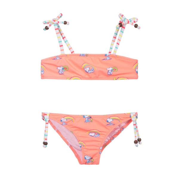 Sunuva Pinkfarbener Snoopy-Bikini (UPF50+)