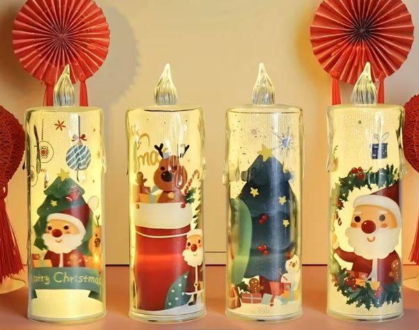 LED Weihnachts Kerzen Set