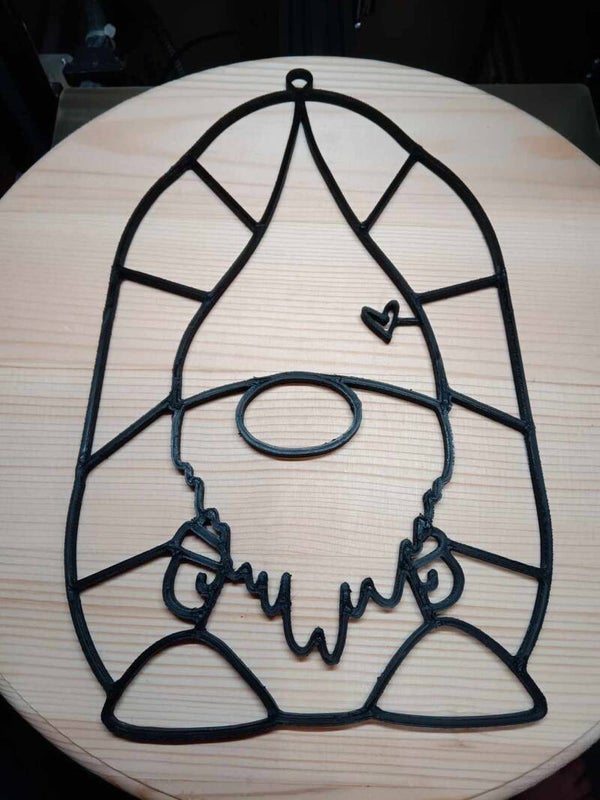 Sun Catcher Resin Frame - Gnome