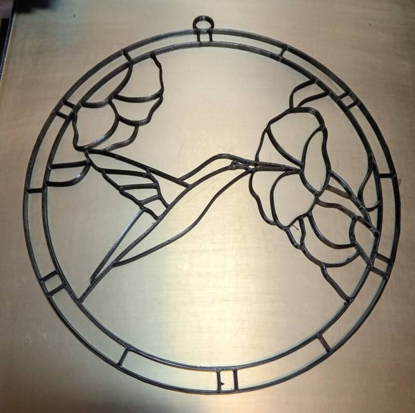 Sun Catcher Resin Frame - Humming Bird DD