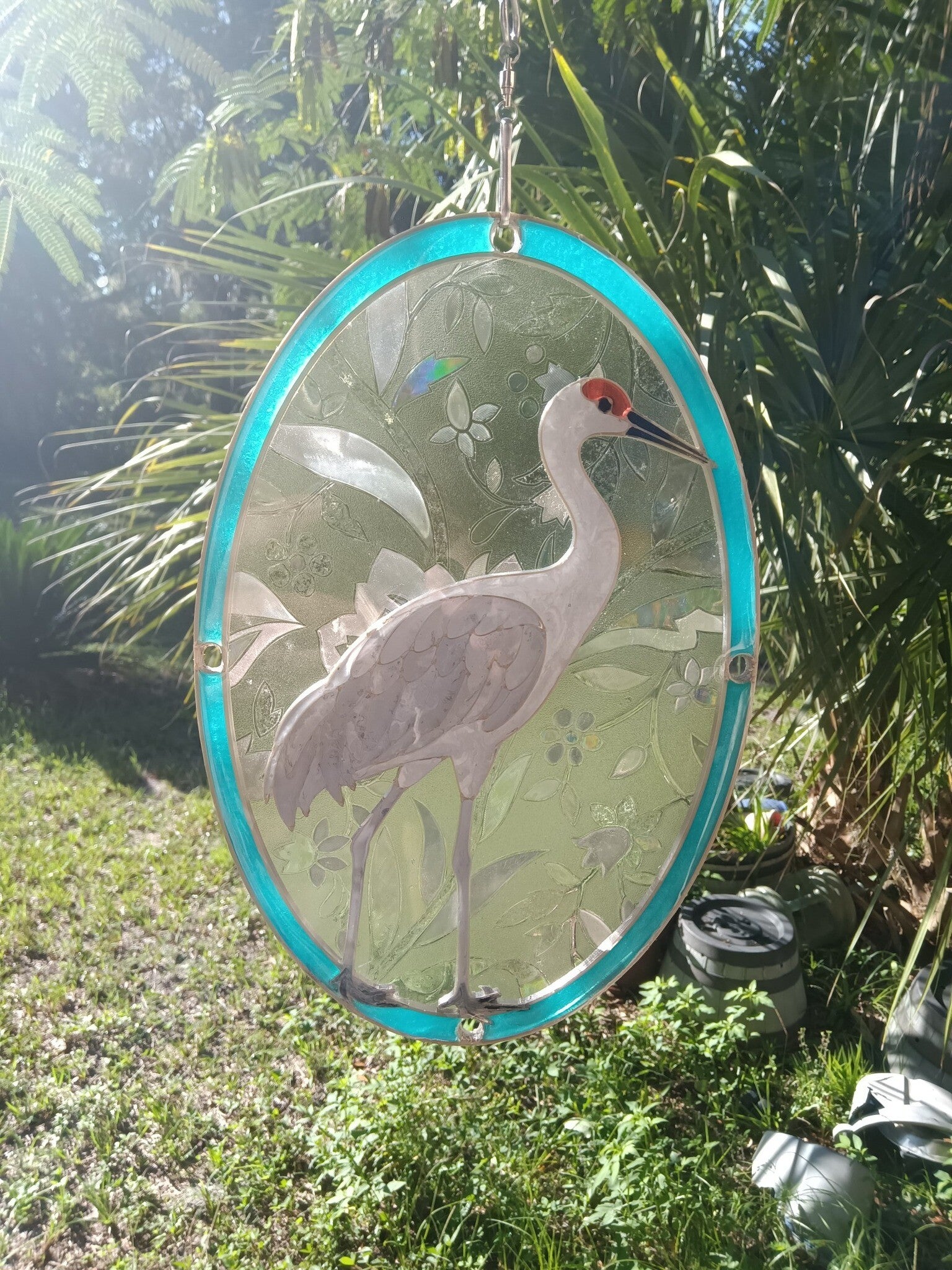 Sun Catcher - Sandhill Crane