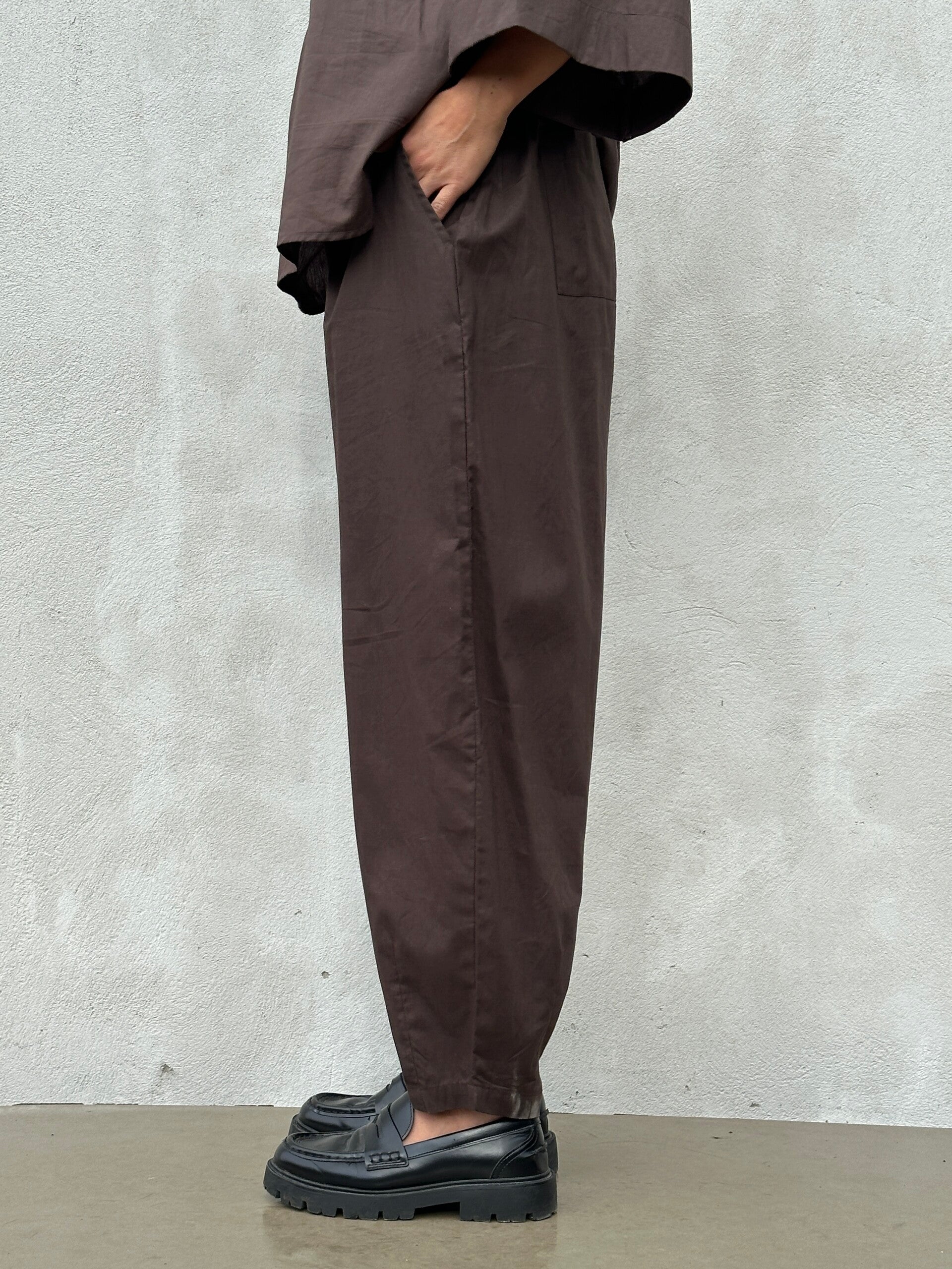 Gaspar Colorado Poplin Brun